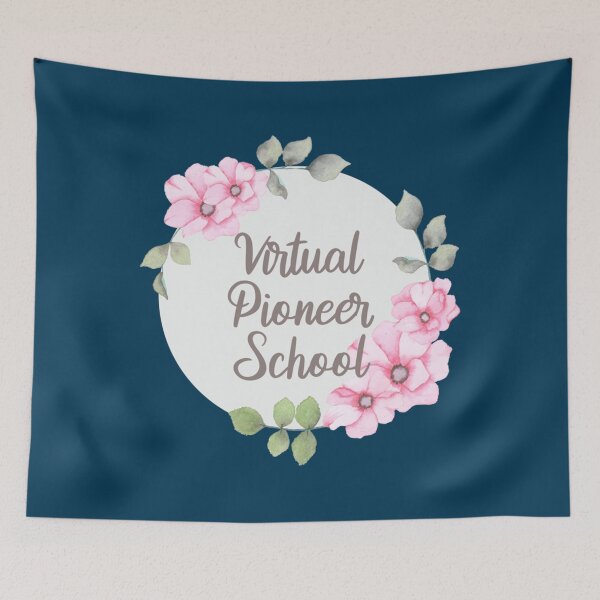 Item preview, Virtual Pioneer School     designed and sold by JWPrintable.