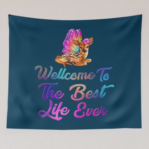 Item preview, wellcome to best life ever    designed and sold by JWPrintable.
