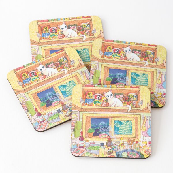 Item preview, Cooking and Cat designed and sold by rowonart.