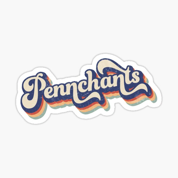 50's Pennchants Logo Sticker
