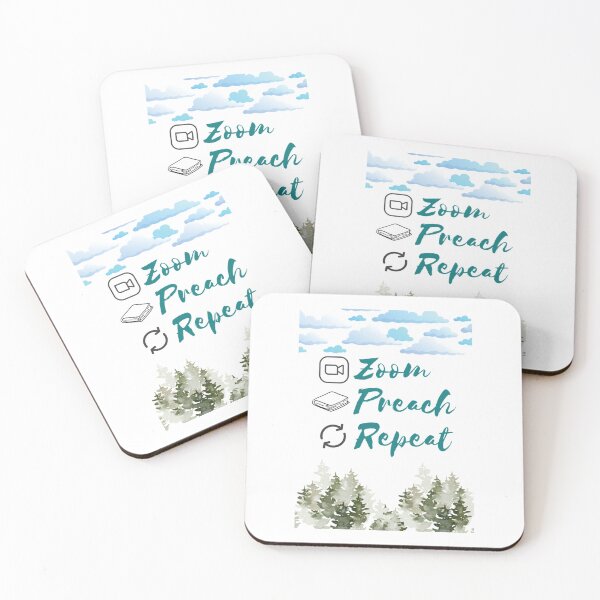 Item preview, Zoom Preach Repeat Long  designed and sold by JWPrintable.
