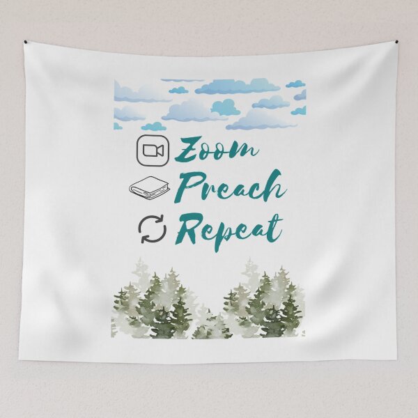 Item preview, Zoom Preach Repeat Long  designed and sold by JWPrintable.