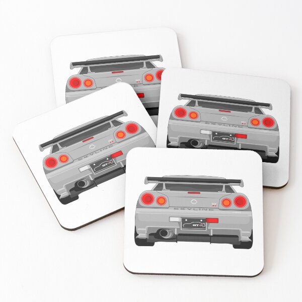 Item preview, Nissan Skyline Gtr R34 T-ShirtGTR R34 GREY designed and sold by LisanroMartinez.