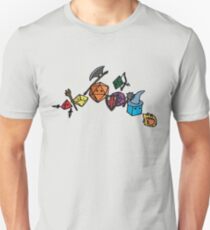 Dice Party - Sketch Version Unisex T-Shirt