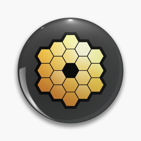 Item preview, James Webb Space Telescope - JWST - Mirror - Black Border designed and sold by Whitewall66.