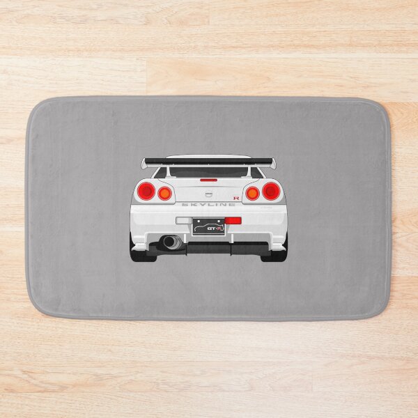 Item preview, Nissan Skyline Gtr R34 T-ShirtGTR R34 WHITE designed and sold by LisanroMartinez.