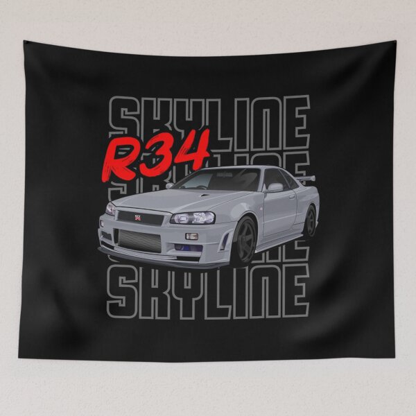 Item preview, Nissan Skyline Gtr R34 T-ShirtNissan Skyline GTR R34  designed and sold by LisanroMartinez.