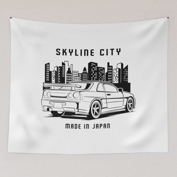 Item preview, Nissan Skyline Gtr R34 T-Shirtnissan skyline r34 gtr  designed and sold by LisanroMartinez.
