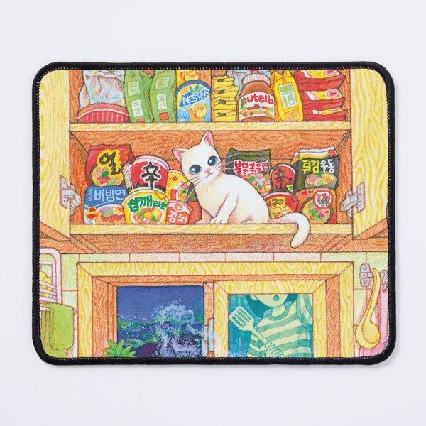 Item preview, Cooking and Cat designed and sold by rowonart.