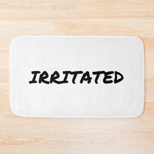 Item preview, I am irritated emotion and mood - mental health designed and sold by Therapy by Sen.