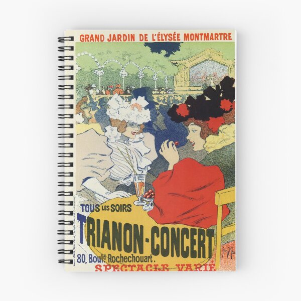 Item preview, Vintage Paris garden Trianon Montmartre concert ad  designed and sold by aapshop.