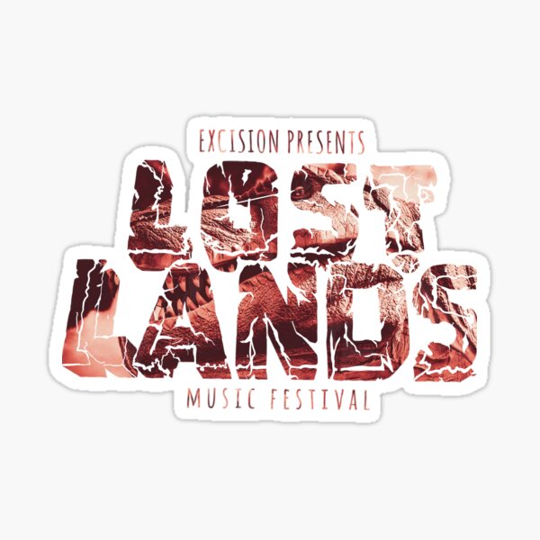 Artikel-Vorschau von Dinosaurier-Logo des Lost Lands Music Festival, designt und verkauft von PlantPurgatory.