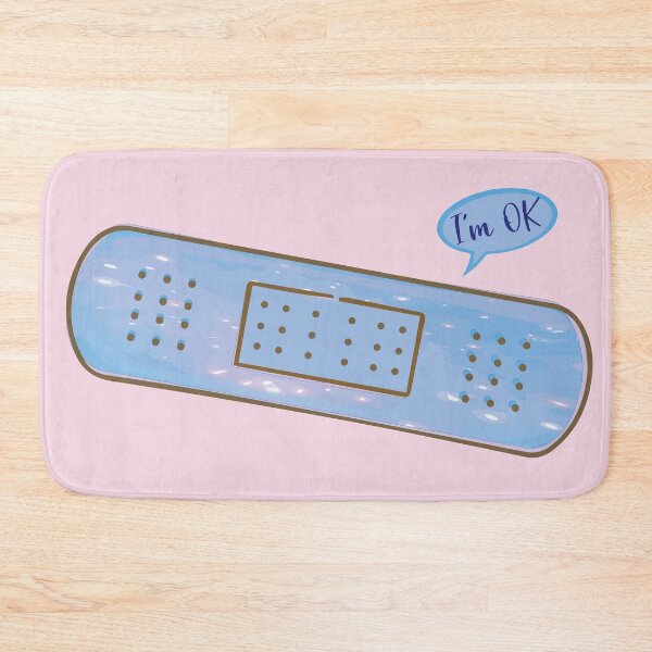 Item preview, Aesthetics y2k blue bandages cute nose bandage adorable kawaii bold colors designed and sold by Novel-ty.