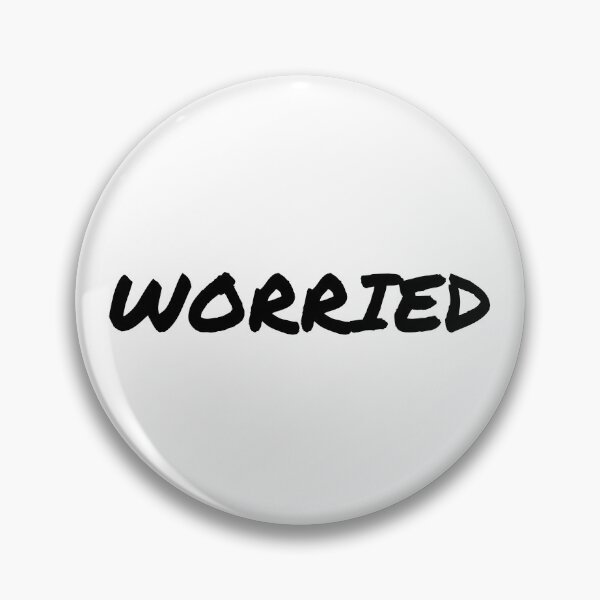 Item preview, I am worried emotion and mood - mental health designed and sold by Therapy by Sen.