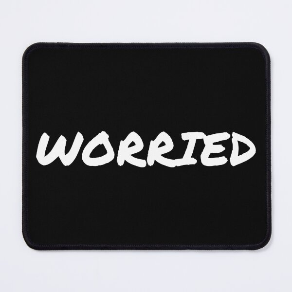 Item preview, I am worried emotion and mood - mental health designed and sold by Therapy by Sen.
