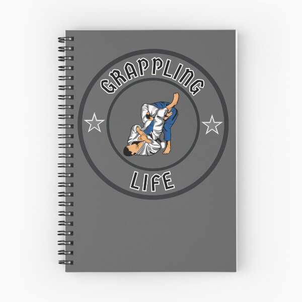 Aperçu de l'œuvre Grappling Life MMA Jiu Jitsu créée et vendue par MojaveTradePost.