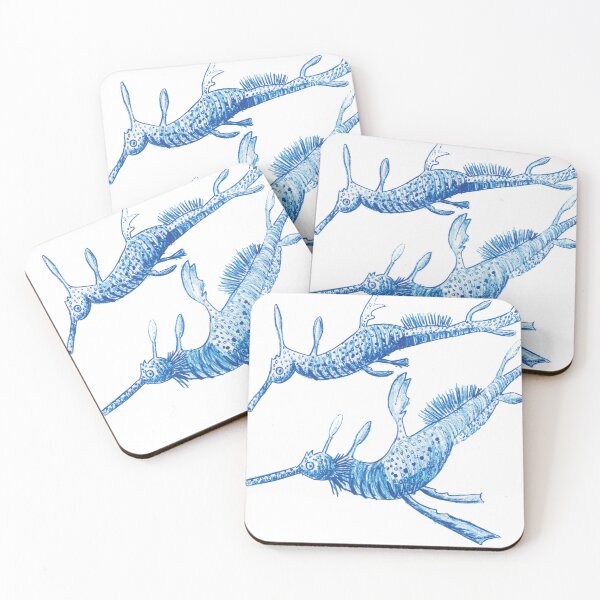 Item preview, Amber Hall AUSTRALIA  Weedy Sea Dragons Lithograph designed and sold by WaterProject.