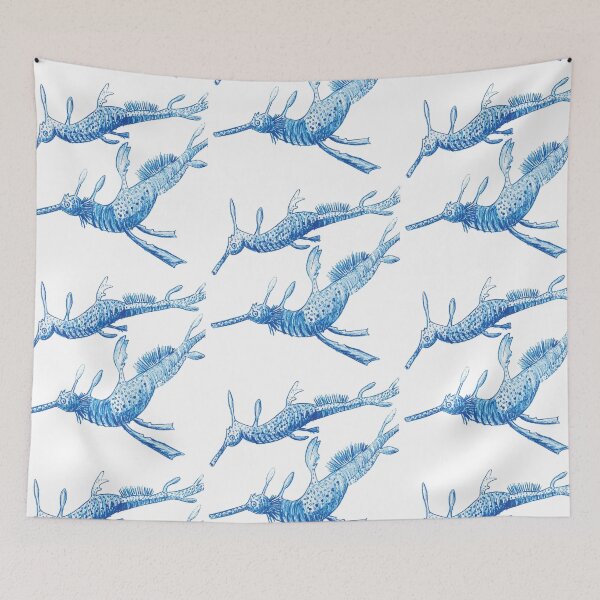 Item preview, Amber Hall AUSTRALIA  Weedy Sea Dragons Lithograph designed and sold by WaterProject.