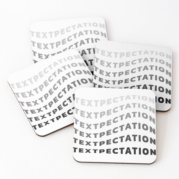 Item preview, Textpectation designed and sold by Sweta Dey.