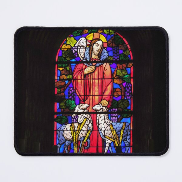 Item preview, Stained Glass Window - Basilique St-Sauveur, Rocamadour, France designed and sold by Marilyn Harris.
