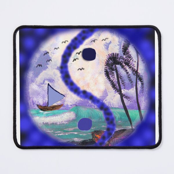 Item preview, yin yang beach/ blue designed and sold by Deanne-Bossell.