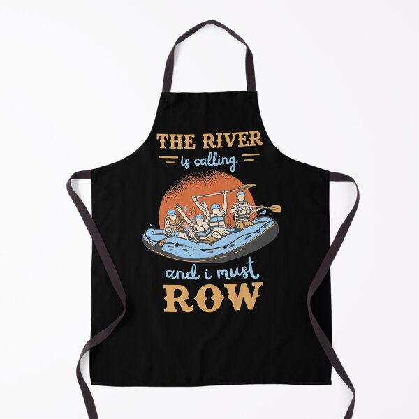 Item preview, River Rafting Is Calling Retro Art designed and sold by MrEddie10.