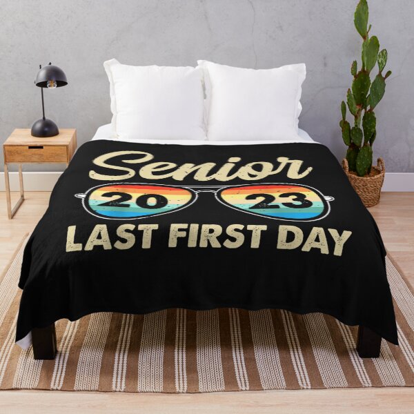 Item preview, Retro Sunglasses Senior 2023 Last First Day T-Shirt designed and sold by Knight-Saverin.