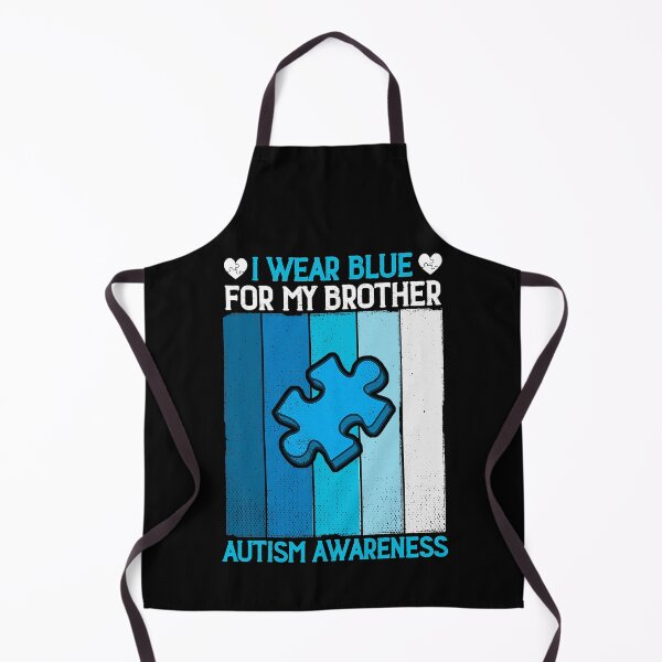 Item preview, Puzzle I Wear Blue For My Brother Autism Awareness Family designed and sold by HaaChris-Artis.