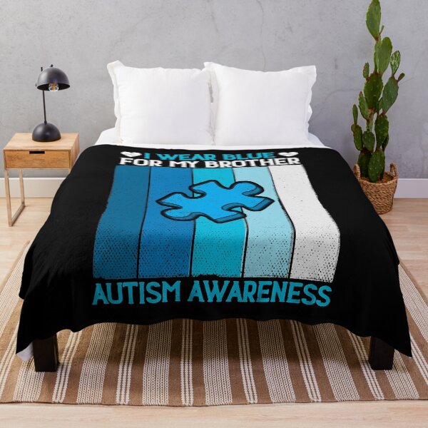 Item preview, Puzzle I Wear Blue For My Brother Autism Awareness Family designed and sold by HaaChris-Artis.