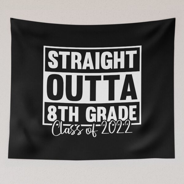 Item preview, Straight Outta 8Th Grade Class Of 2022 Graduation Student designed and sold by expertpineapple.