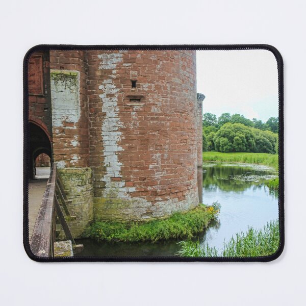 Item preview, Moat at Caerlaverock Castle - southern coast of Scotland designed and sold by Marilyn Harris.