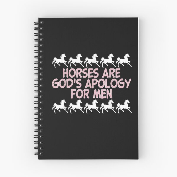 Item preview, Horses Are God's Apology For Men Apparel T-Shirt designed and sold by Knight-Saverin.