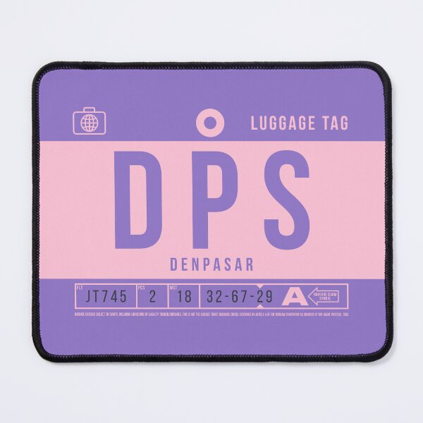 Item preview, Luggage Tag B - DPS Denpasar Bali Indonesia designed and sold by VoodooCircus.
