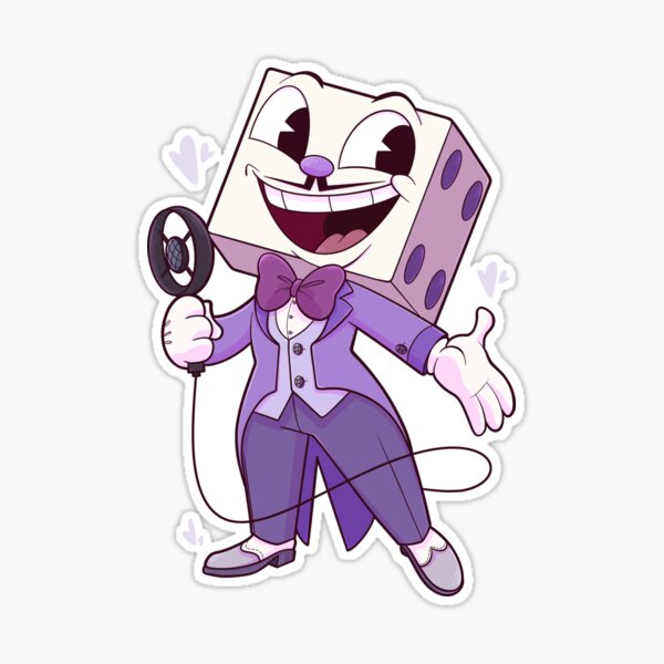 king dice Sticker for Sale by demiitrees