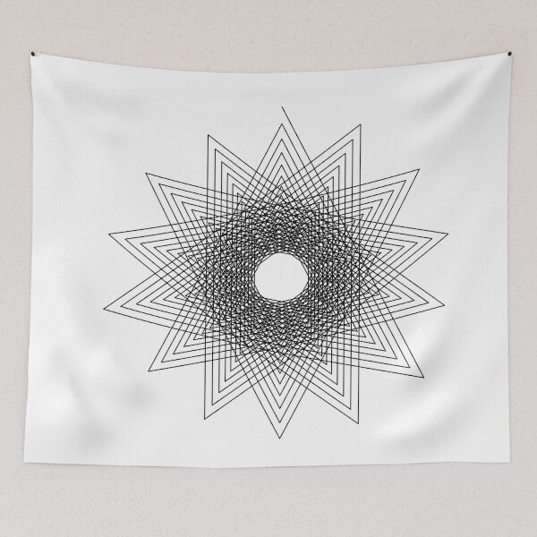 Item preview, Cosmic Heliomeris multiflora (Black) designed and sold by ashaV-arts.