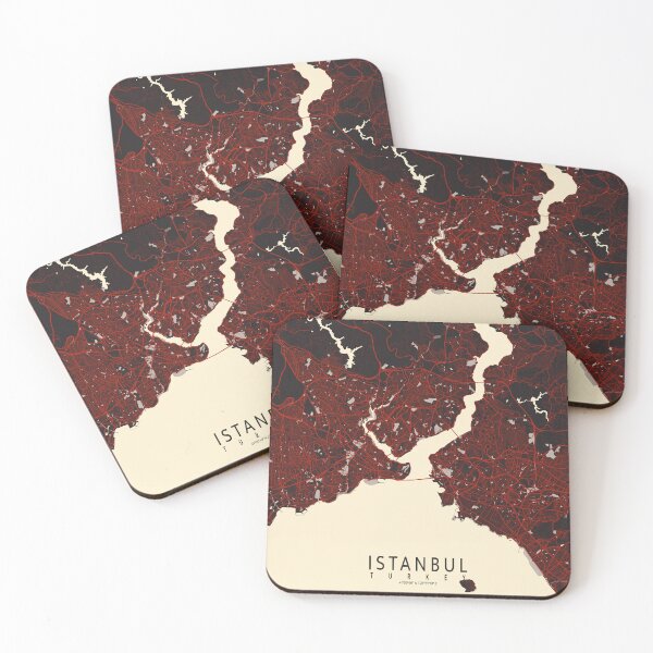 Item preview, Istanbul City Map of Turkey - Vector designed and sold by deMAP.
