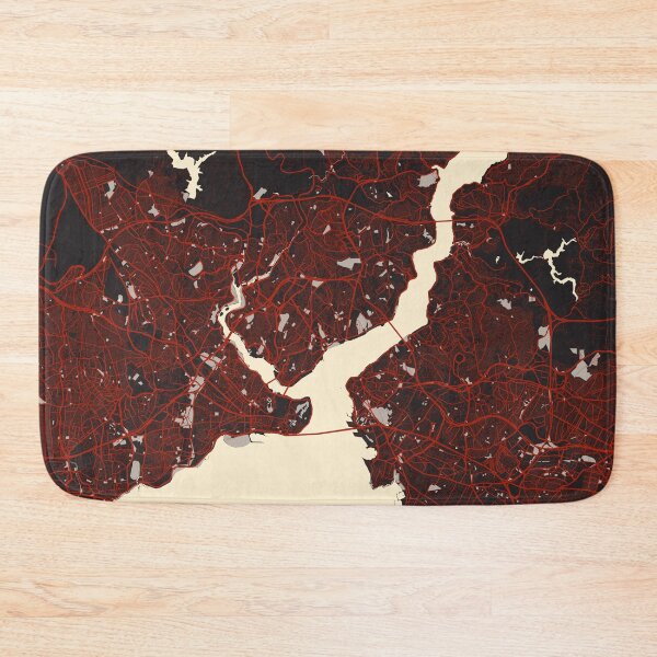 Item preview, Istanbul City Map of Turkey - Vector designed and sold by deMAP.