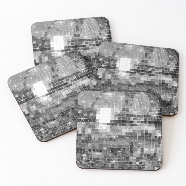 Item preview, Twinkle Silver Disco Ball All Over Pattern  designed and sold by Deborah Camp.