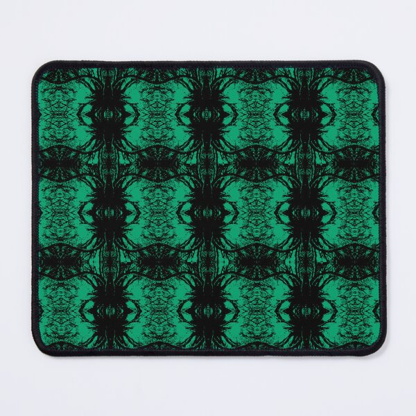 Item preview, Grunge Distressed Rorschach Pattern Green designed and sold by everything4eva.