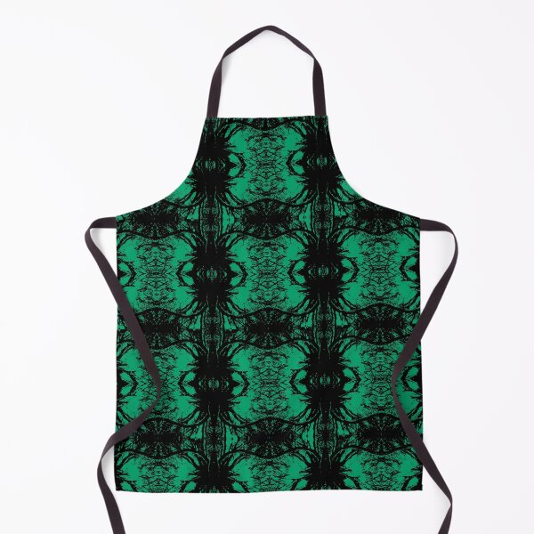 Item preview, Grunge Distressed Rorschach Pattern Green designed and sold by everything4eva.