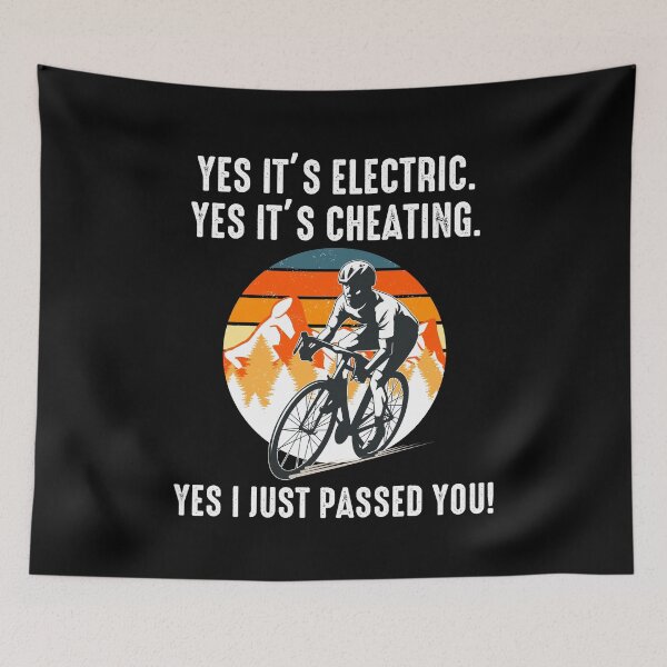 Item preview, E-Bike Electric Bicycle Bike Cycling Funny designed and sold by CuteDesigns1.