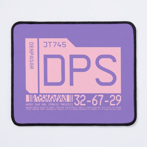 Item preview, Luggage Tag C - DPS Denpasar Bali Indonesia designed and sold by VoodooCircus.