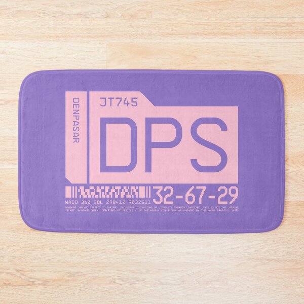 Item preview, Luggage Tag C - DPS Denpasar Bali Indonesia designed and sold by VoodooCircus.