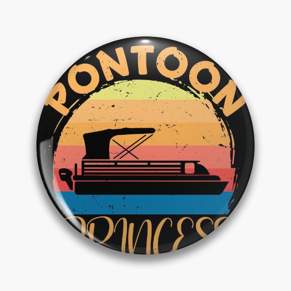 Item preview, Retro Sunset Pontoon Princess Vintage designed and sold by RoguePixel.