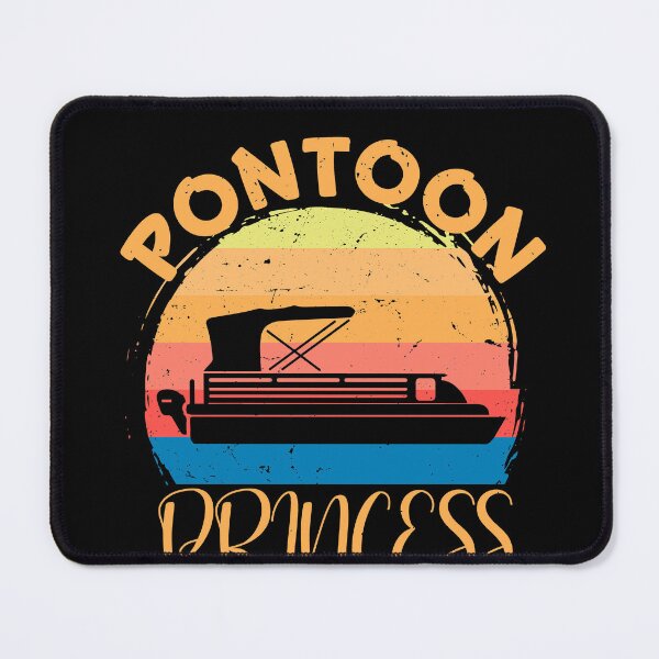 Item preview, Retro Sunset Pontoon Princess Vintage designed and sold by RoguePixel.