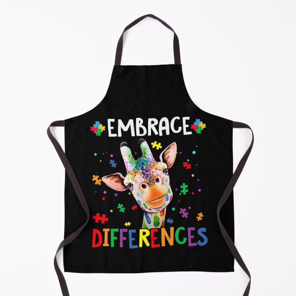Item preview, Puzzle Piece Autism Giraffe Embrace Differences Gift designed and sold by HaaChris-Artis.