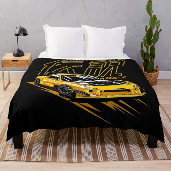 Item preview, Yellow Legends Sports Car RE Amemiya RX7 Racing Drift Tuned designed and sold by halleinstyle.