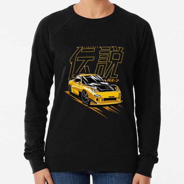 Item preview, Yellow Legends Sports Car RE Amemiya RX7 Racing Drift Tuned designed and sold by halleinstyle.