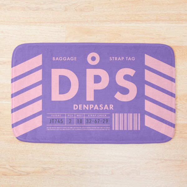 Item preview, Luggage Tag D - DPS Denpasar Bali Indonesia designed and sold by VoodooCircus.
