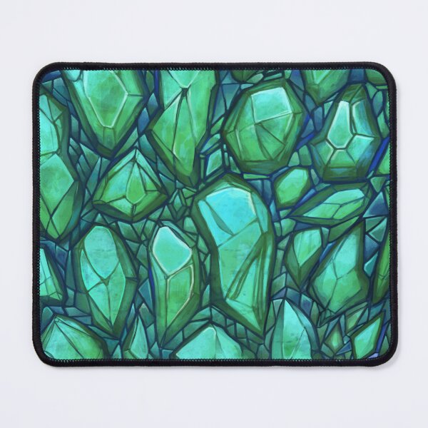 Item preview, Green Crystal Pattern designed and sold by SkeletalK.